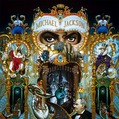 Michael Jackson - Dangerous (2LP / Ltd. Ed. / Red & Black Swirl)